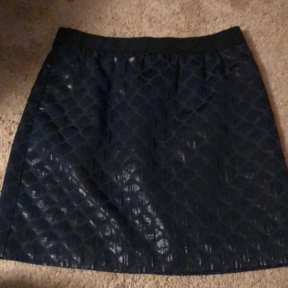 Loft size 2p blue skirt